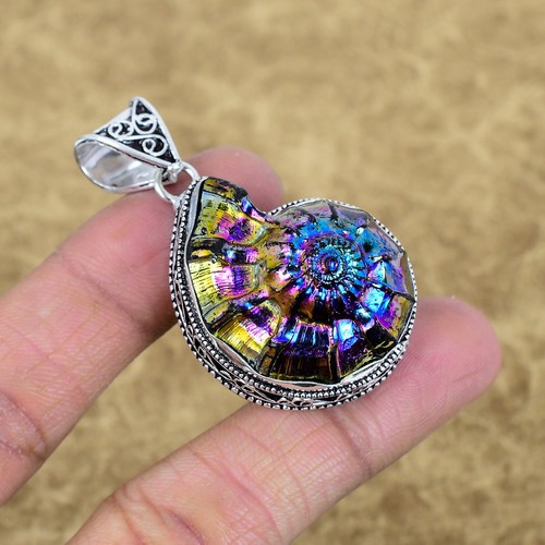Natural ammolite fossil - ammolite,