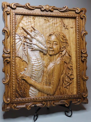Dragon and maiden oak - and,