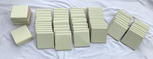 Vtg 1950 pale yellow clay - vtg, 1950's