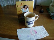 linzi dawn mckenzie signed photo & lipstick tissue