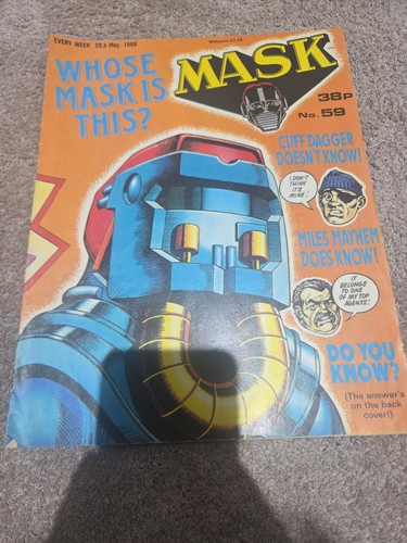 Mask comix 28th may 1988 - 28th,