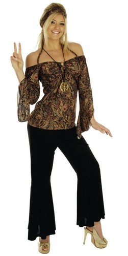 Hippie chic adult fancy - adult,