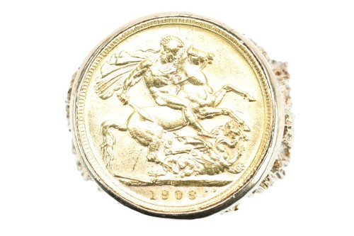 1909 perth gold - perth, sovereign