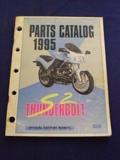 Buell 1995 Thunderbolt S2 Model Official Factory Catalog 99570-95YA