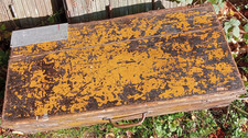 Antique bespoke robust toolbox original condition