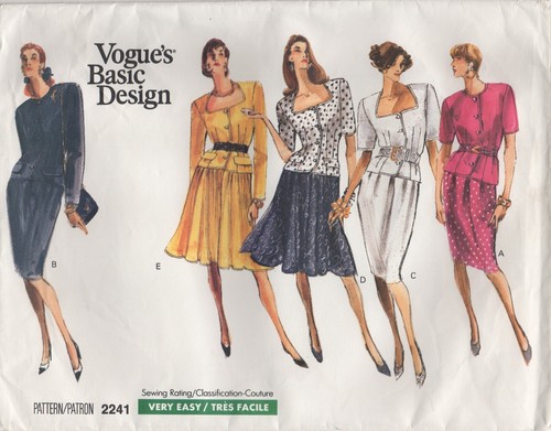 Vogue sewing pattern 2241 - vogue,