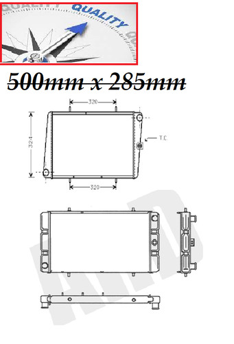 Radiator water engine - radiator,