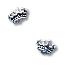 Crown Majesty Stud Earrings