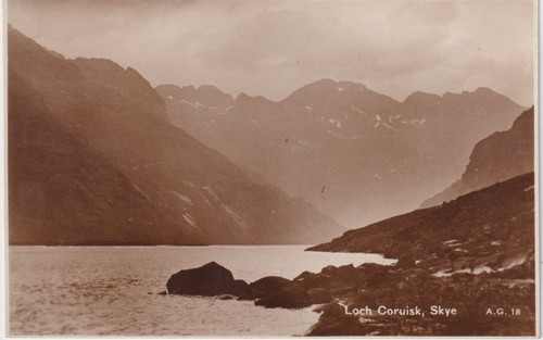 Vintage rppc loch coruisk isle - vintage,