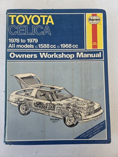 Toyota celica haynes manual - toyota,