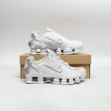 NIKE Shox TL Women's White SIZE 6 Trainers