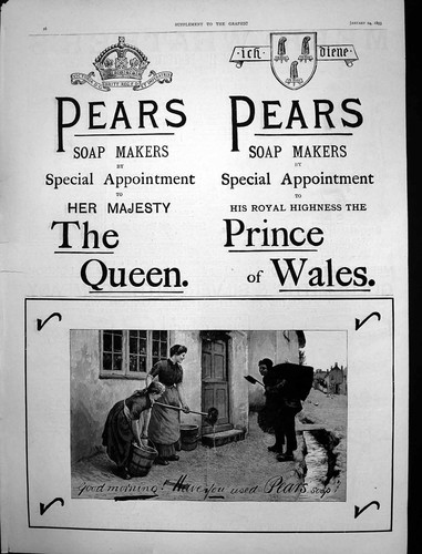 Original old antique - original, print