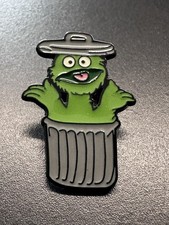 Oscar the Grouch Enamel Pin