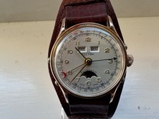 VERY RARE ,FULTON, MOONPHASE  Triple Date,  Auto (Bidynator) 6950 cal Felsa 693