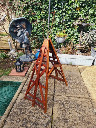 Antique wooden frame plant - antique,