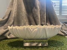 Wide White Sylvac Hyacinth