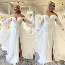 Chiffon Wedding Dresses with