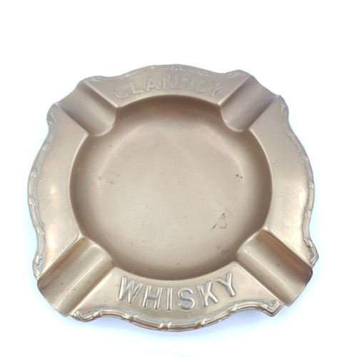 Clanroy whisky ashtray - whisky,