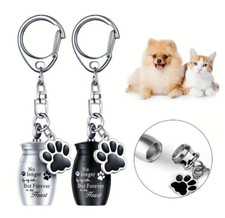 Mini Pet Urns Keychain Keyring Ashes Cremation Holder Keepsake Urns Waterproof