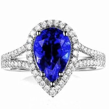 18ct White Gold Stunning AAAA