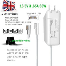 60W Mag 1 “L Shape” AC Adapter Charger For Apple Macbook Pro 11" 13" A1181 A1278