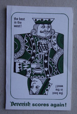 Vintage devenish whist score - devenish,
