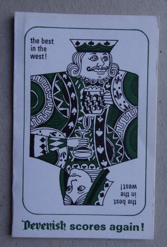 Vintage devenish whist score - devenish,
