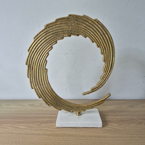 Abstract spiral sculpture - abstract,