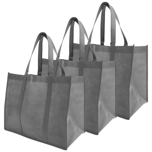 Pcs reusable tote bags - 3,
