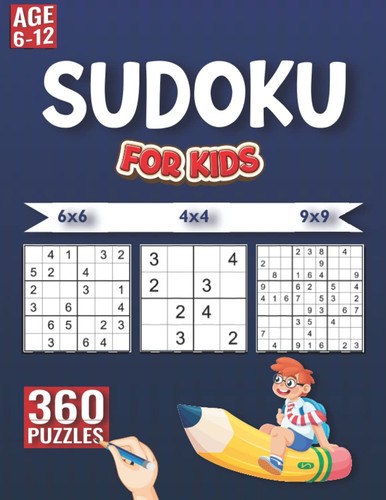 Sudoku for kids 360 puzzles - kids,