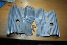 1973-77? SUZUKI GT380 SEBRING CYLINDER HEAD COVER PANELS PAIR SET RAM AIR