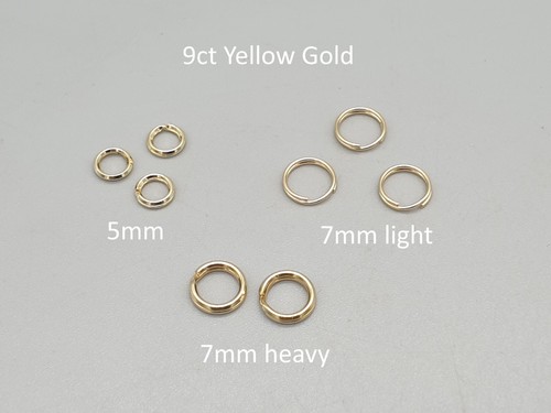 9ct yellow gold split - yellow, ring