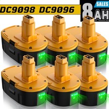 8.0AH For DeWalt 18V DC9096