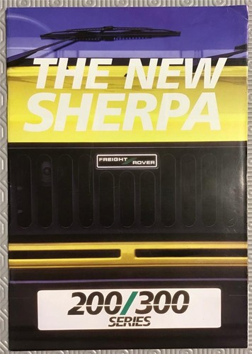 Freight rover sherpa 200 - sherpa, 200/300