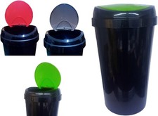 45L Touch Top Bin Plastic