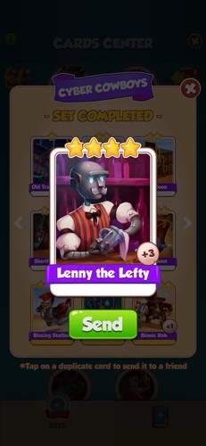 Lenny the lefty coin - lenny,