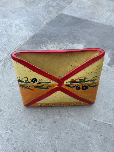 Unusual hand painted ceramic - hand,