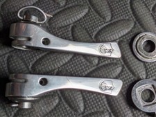 campagnolo c record down tube levers