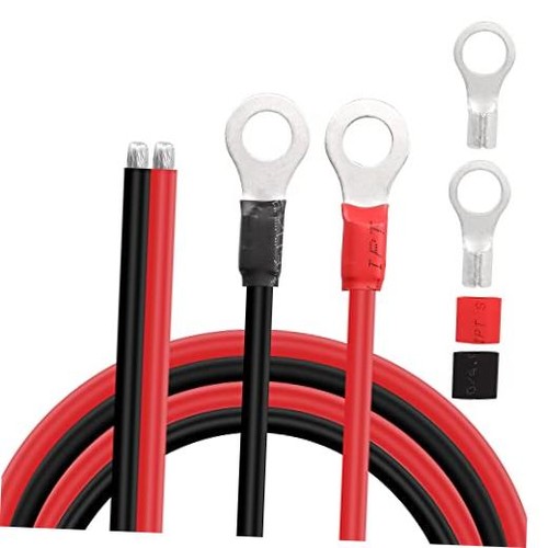 Solar battery cables - battery, 10