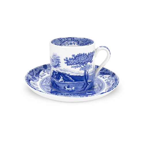 Spode blue italian coffee cup - blue,