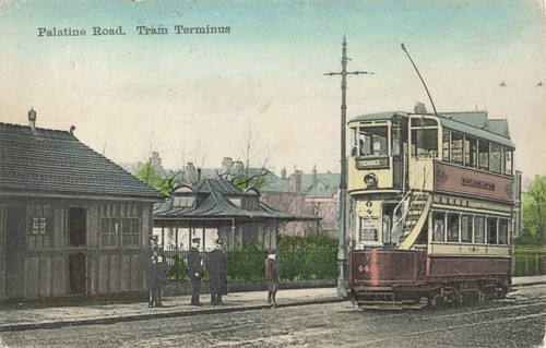 Palatine road tram terminus - tram, &