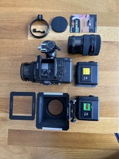 Zenza Bronica SQ-A SLR Camera System-2 lenses 3 Film Backs-Pro Shade-Speed Grip
