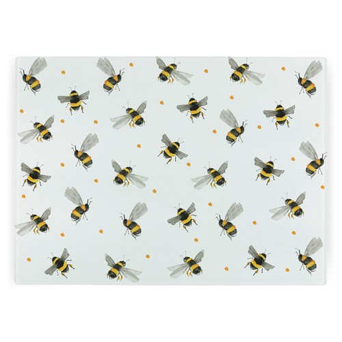 Bees glass worktop protector - bees,
