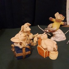 Piggin Pigs Collection Job Lot 4 X  larger Figurines job lot E