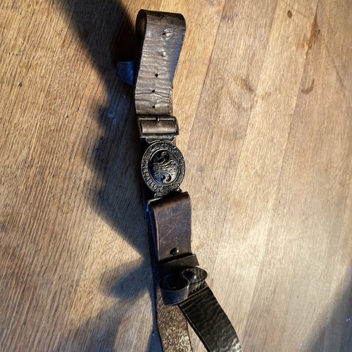 Antique vintage boy scout belt - boy,