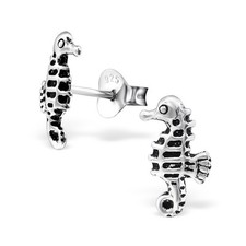 925 Sterling Silver Seahorse