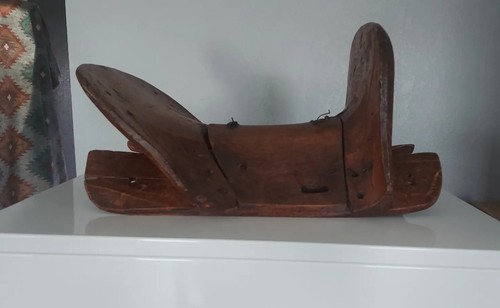 Antique vintage wooden western - vintage,