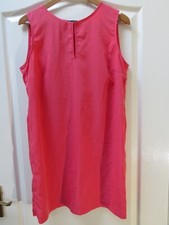 Zara Shift Dress XL Coral Pink