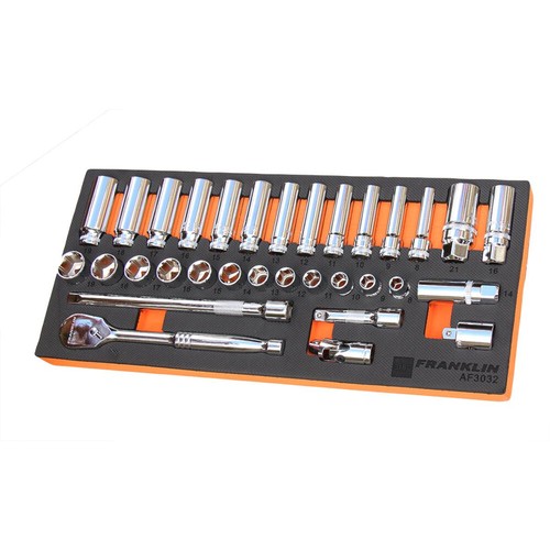 Drive socket set - socket, 32