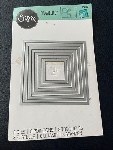 Die cutters set squares - of, 7